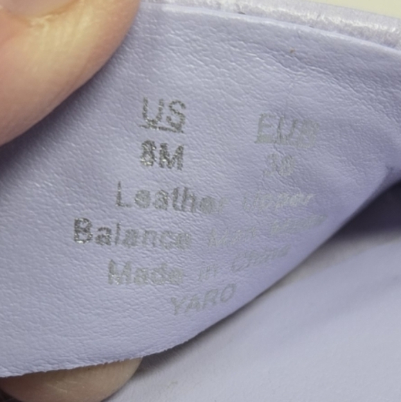 Sam Edelman Yaro Lilac Crocodile Embossed High Heel Sandels Sz 8M Adj. Straps - Picture 10 of 10